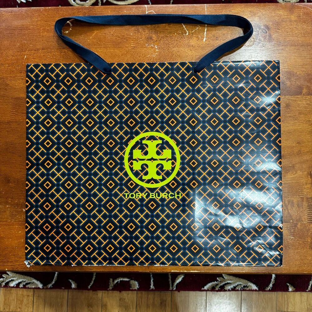 Tory Burch Large Gift Shopping Tote Bag Authentic 16 x 12" x 6"